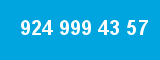 924 999 43 57 924 999 43 57